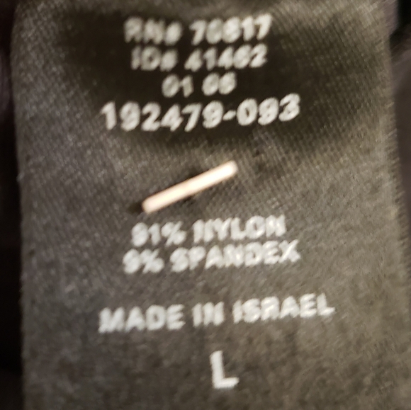 Body By Victoria Black Cami Camisole Stretch Tank Top Sz Large Adjustable Straps - Picture 8 of 12